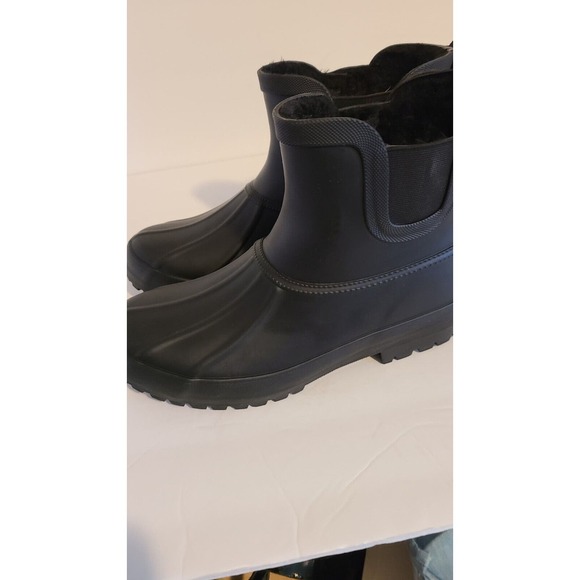 Chooka Ladies' Chelsea Rainboots - BLACK Size‎ 7 FAST SHIPPING * - Picture 4 of 5